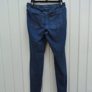 HUE Stretch Denim Leggings Ladies Size Medium